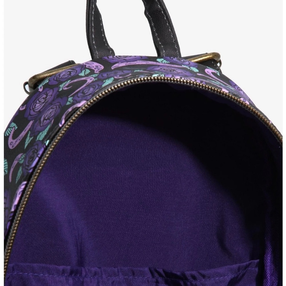 Loungefly Villians Ursula Tentacles Roses backpack Hot Topic - Picture 6 of 9